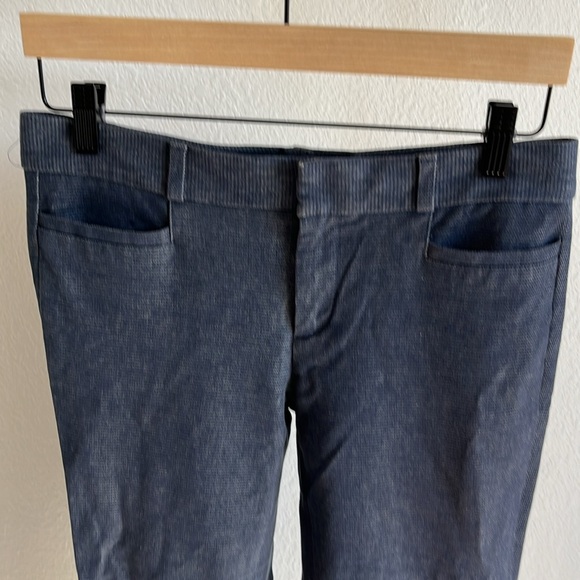 Banana Republic Blue Skinny Leg Dress Pants – Denim Look & Stretchy Fit - Picture 3 of 6